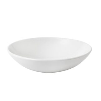 Салатник 1,14л d24,8см, без борта, Vellum, цвет White полуматовый WHVMEVB91
