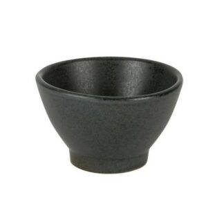 Салатник конический 0,08л d7,5см, керамика, RUSTICO CARBON C31195