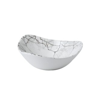 Салатник треугольный 0,37л d18,5см, без борта, цвет Kintsugi Agate Grey, Studio Prints KTAGTRB71