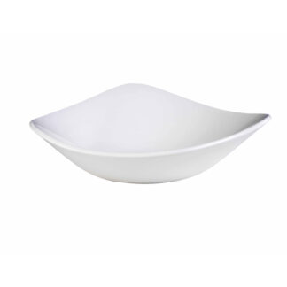 Салатник треугольный 0,60л d23,5см Lotus WHTRB91
