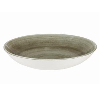 Тарелка глубокая 18,2см 0,426л, без борта, Stonecast Patina, цвет Burnished Green PABGEVB71