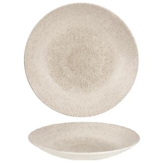 Тарелка глубокая 28,1см h3,7см, без борта, цвет Raku Agate Grey, Studio Prints RKAGPD271