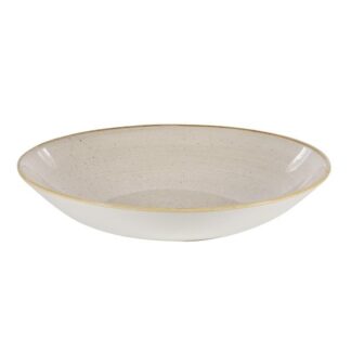 Тарелка глубокая 31см 2,4л, без борта, Stonecast, цвет Nutmeg Cream SNMSPLC21
