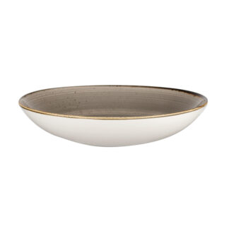 Тарелка глубокая 31см 2,4л, без борта, Stonecast, цвет Peppercorn Grey SPGSPLC21