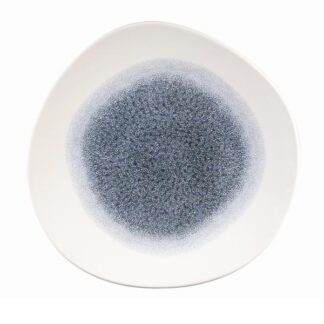 Тарелка мелкая "Волна" 26,4см, без борта, цвет Raku Topaz Blue, Studio Prints RKTBOG101