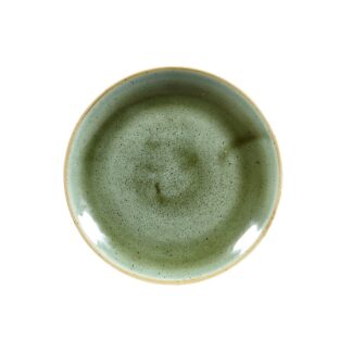 Тарелка мелкая 16,5см, без борта, Stonecast, цвет Samphire Green SSGSEVP61