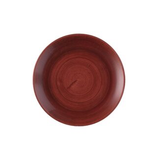Тарелка мелкая 21,7см, без борта, Stonecast Patina, цвет Rust Red PAREEVP81