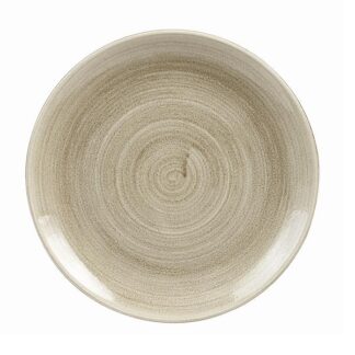 Тарелка мелкая 26см, без борта, Stonecast Patina, цвет Antique Taupe PAATEV101