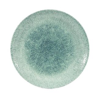 Тарелка мелкая 26см, без борта, цвет Raku Jade Green, Studio Prints RKJGEV101