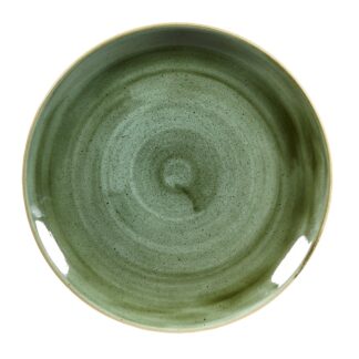 Тарелка мелкая 28,8см, без борта, Stonecast, цвет Samphire Green SSGSEV111
