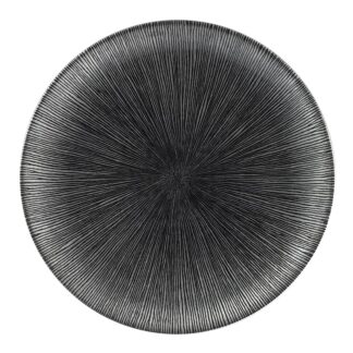 Тарелка мелкая 28,8см, без борта, цвет Agano Black, Studio Prints AGBLEV111