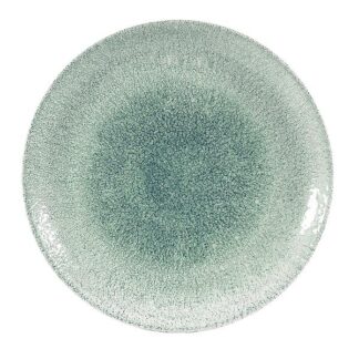 Тарелка мелкая 28,8см, без борта, цвет Raku Jade Green, Studio Prints RKJGEV111
