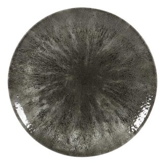 Тарелка мелкая 28,8см, без борта, цвет Stone Quartz Black, Studio Prints STQBEV111