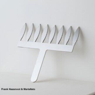 Трафарет для декора "FEATHER COMB" h8см, нерж.сталь, дизайн - Frank Haasnoot 20FH02L