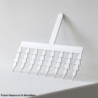 Трафарет для декора "PETAL COMB" h8см, нерж.сталь, дизайн - Frank Haasnoot 20FH03L