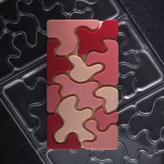 Форма д/шок. "Chocolate Bar Camouflage" 154х77мм h8мм, 100гр, 3 ячейки, п/к PC5011FR