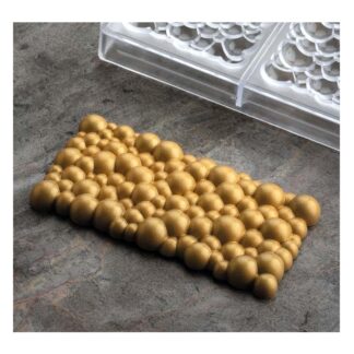 Форма д/шок. "Chocolate Bar Sparkling" 155х77мм h12мм, 100гр, 3 ячейки, п/к PC5001