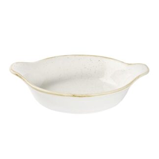 Форма для запекания d17,5см/21,5см 0,59л, с ручками, Stonecast, цвет Barley White SWHSLREN1