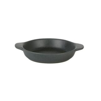Форма для запекания d19см, с ручками, керамика, RUSTICO CARBON C31210