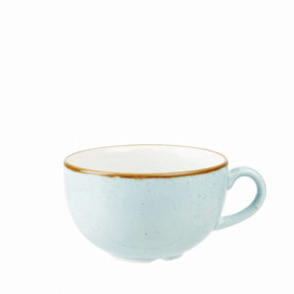 Чашка Cappuccino 340мл Stonecast, цвет Duck Egg Blue SDESCB281