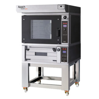 ПЕЧЬ КОНВЕКЦИОННАЯ С ПОДОМ НА ПОДСТАВКЕ БЕЗ НАПРАВЛЯЮЩИХ APACH BAKERY LINE K5TLOWHSE DP+E2218PA