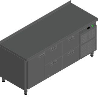 СТОЛ С ОХЛАЖД.ШКАФОМ HICOLD GN 121/TN О З