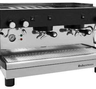 КОФЕМАШИНА ПОЛУАВТОМАТ ROBUSTEZZA STH2M/ ЧЕРНАЯ+ВЫСОКАЯ ГРУППА 1Ф