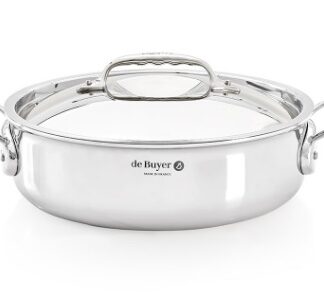 Кастрюля низкая d28см, с крышкой, серия Affinity, s/s 3741.28