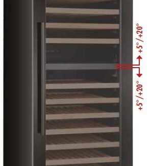 ШКАФ ВИННЫЙ ВЕНТ. TECFRIGO SOMMELIER 402 PLUS FG ЧЕРНЫЙ