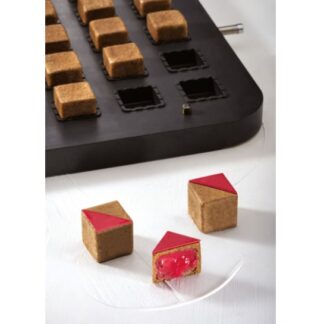 Форма для выпечки  "Куб" 32х32х32 см, 30 ячеек, для аппарата Cookmatic PIASTRACHOUX01