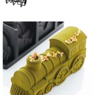 Форма для пирожных 3D "Express Log" 250x88xh106 mm, 1435 ml, силикон KE085S