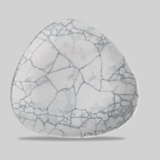 Тарелка мелкая треугольная 19,2см, без борта, цвет Kintsugi Pearl Grey, Studio Prints KTPGTR7 1