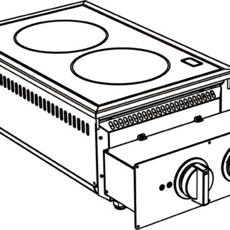 ПЛИТА ИНДУКЦИОННАЯ ВСТРАИВАЕМАЯ 700 СЕРИИ APACH CHEF LINE SLDI7I4/R