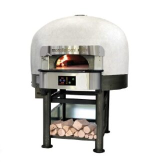ПЕЧЬ ДРОВЯНАЯ MORELLO FORNI LP110 CUPOLA BASE БЕЛЫЙ