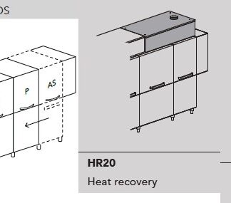 МАШИНА ПОСУДОМОЕЧНАЯ DIHR RX 356 SX+DDE+HR20+DR69