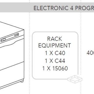 МАШИНА ПОСУДОМОЕЧНАЯ DIHR GS 50 T+DDE+XP+PS