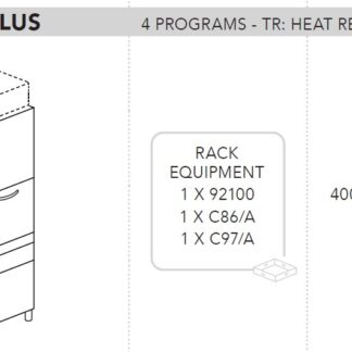 МАШИНА КОТЛОМОЕЧНАЯ DIHR LP3 STR PLUS ELETTRONICA+DDE