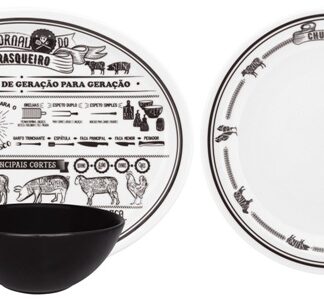 Набор посуды 6 предметов для барбекю BAZAR CHURRASCO SET TAPIOCA Oxford 041815, AH41-6786