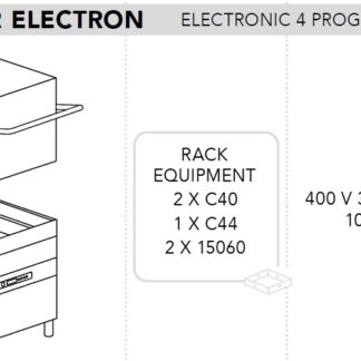 МАШИНА ПОСУДОМОЕЧНАЯ DIHR HT 12 ELECTRON DA