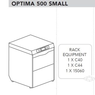 МАШИНА ПОСУДОМОЕЧНАЯ DIHR OPTIMA 500 SMALL