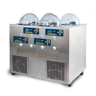 ФРИЗЕР ВИТРИНА ДЛЯ МОРОЖЕНОГО НА 4 ВКУСА STAF59 GLS4 W