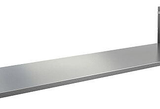 Полка настенная сплошная НПС-13/3 (1300х300х300h)