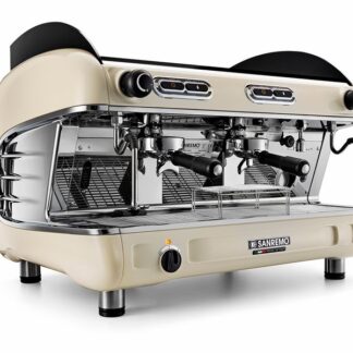 Кофемашина Sanremo Verona SAP (полуавтомат) 2 высокие гр. белая