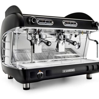 Кофемашина Sanremo Verona SAP (полуавтомат) 2 высокие  гр. чёрная