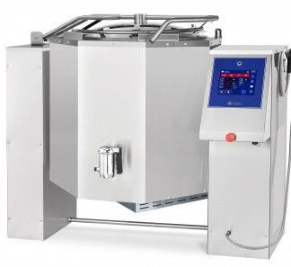 Котел пищеварочный Abat КПЭМ-250-ОМП со сливным краном, электрич.