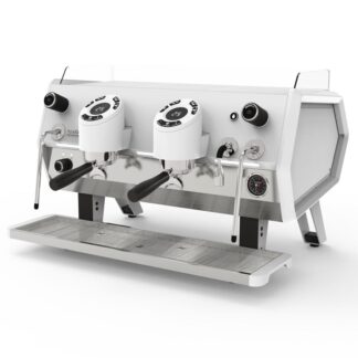 Кофемашина Sanremo D8 2 высокие гр, Подсветка групп+Cold Touch+Экономайзер, Total White, белая
