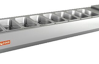 VRTO 1835 1/4 витрина охл. настольная, открытая, 1835х325х248 мм, HICOLD RUS