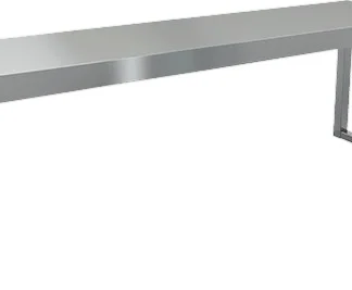 НПСТ1-19,7/4 (H=400мм) полка настольная, HICOLD RUS