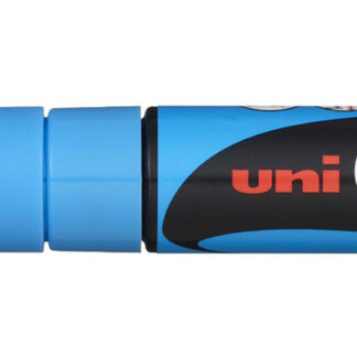 Маркер голубой для оконных и стеклянных поверхностей Uni Chalk PWE-8K