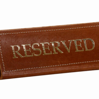 Табличка настольная «Reserved» 180х70 мм